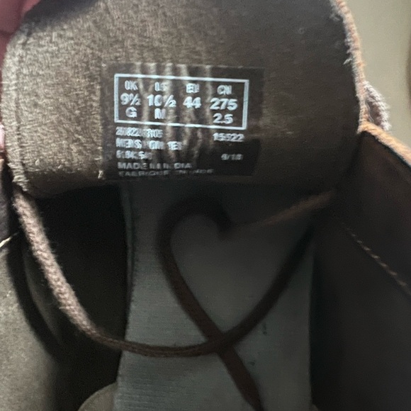 Clarks Dark Brown Chukka Boots main image 6